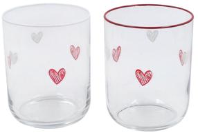 Glāžu komplekts Hermia Forever Us, stikls, 0.35 l, 2 gab.