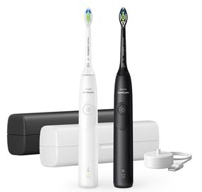 Elektrinis dantų šepetėlis Philips Sonicare Series 5300 HX7109/01, balta sp./juoda sp.