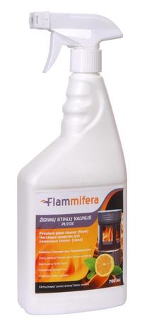 Valymo priemonė Flammifera, židiniams/židinio stiklams, 0.7 l