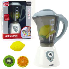 Rotaļu sadzīves tehnika, blenderis Lean Toys, balta krās./pelēka krās.