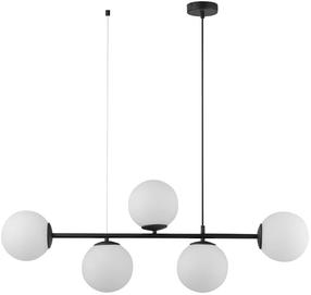 Šviestuvas kabinamas TK Lighting Celeste 5 6219, E27, 5 x 60 W, balta sp. / juoda sp.
