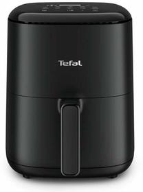 Prekė su pažeista pakuote. Karšto oro gruzdintuvė Tefal Easy Fry Compact EY1458, juoda sp., 1300 W, 3 l