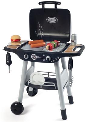 Садовая игрушка Smoby Barbeque 312001, черный цв.