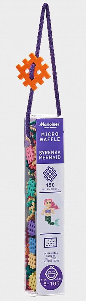 Kaladėlės Marioinex Micro Waffle Mermaid, 150 vnt.