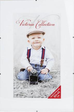 Nuotraukų rėmelis Victoria Collection Clip, 30 cm x 45 cm, balta sp.