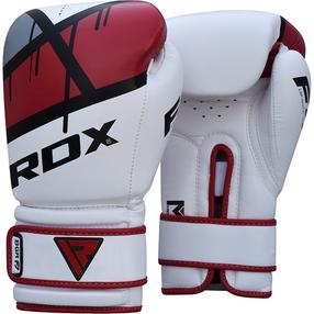 Bokso pirštinės RDX F7 BGR-F7R-8oz, balta sp./raudona sp., 8 oz