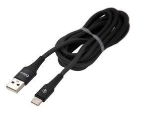 Kaabel Compass Speed, USB Type C, 150 cm, must v.
