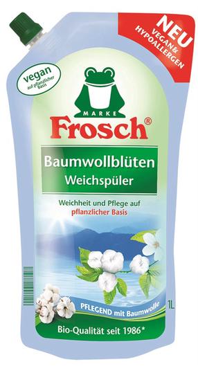 Skalbinių minkštiklis Frosch 501690989, skystas, 1 l