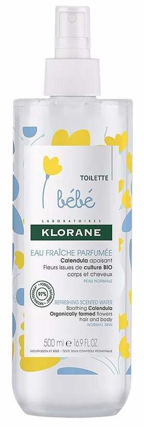 Опрыскиватель Klorane Klorane Baby Refreshing Scented Water, 1538-04882, 500 мл