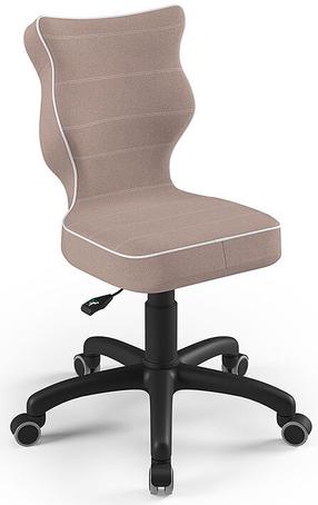 Vaikiška darbo kėdė Petit, 33.5 x 30 x 77.5 cm, ruda/juoda