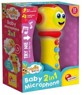 Развивающая игра Lisciani Carotina Baby Microphone, многоцветный