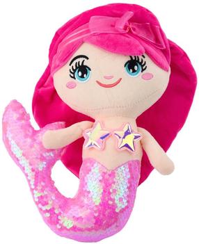 Pehme mänguasi Lean Toys Mermaid, heleroosa v., 28 cm