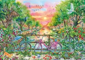 Dėlionė Ravensburger Amsterdam, 70 cm x 50 cm, 1000 vnt.
