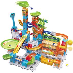 Konstruktorius su kamuoliukų trasa VTech Marble Rush Super Action, 99 vnt., įvairių spalvų