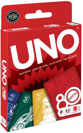 Uno kortų žaidimas Mattel Games Ruby Red JGK30