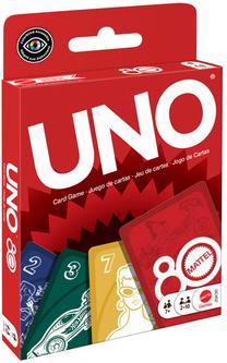 Uno kortų žaidimas Mattel Games Ruby Red JGK30