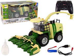 Трактор Lean Toys 13342, зеленый цв.