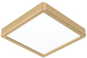 Светильник потолочный Eglo Fueva5 Square 900183, LED, 3000 °К, 1 x 17 Вт, белый цв. / золотой цв.