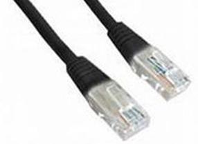 Laidas Gembird RJ45 - RJ45 RJ-45 8P8C, RJ-45 8P8C, 0.25 m, juoda sp.