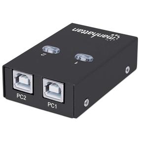 Сетевой адаптер Manhattan Automatic Sharing Switch