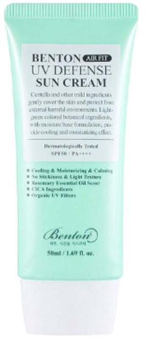 Крем для ухода за загаром для тела/для лица Benton Air Fit UV Defense SPF50, 50.0 мл