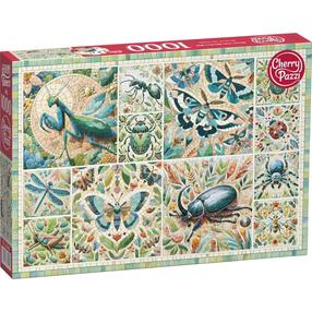 Pusle CherryPazzi Mosaic Of The Miniature Wild, 50 cm x 70 cm, 1000 tk, mitmevärviline