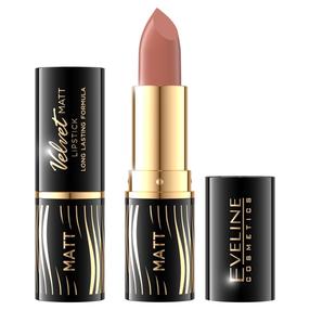 Губная помада Eveline Velvet Matt, 4 г, светло-коричневый цв., 515