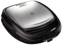 Sumuštinių keptuvė Tefal Snack Time 2 PL SW341D12, juoda sp./nerūdijančiojo plieno sp., 700 W Prekė su pažeista pakuote.