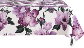 Staltiesė stačiakampė Mariall OM01-5, balta sp./violetinė sp., 150 x 320 cm