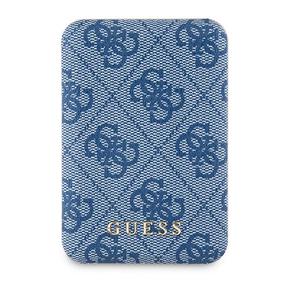 Зарядное устройство - аккумулятор Guess 4G GUPB5FP4EMGB, 5000 мАч, 15 Вт, синий цв.