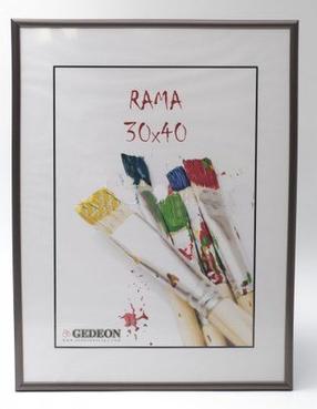 Foto rāmis Gedeon Easy, 40 cm x 30 cm, pelēka krās.