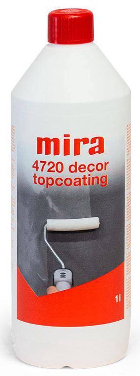Laka, nav (neapstrādātas virsmas) Mira 4720, 1 l, Caurspīdīga krās.