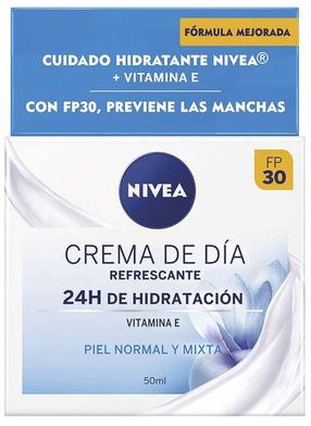 Päevakreem Nivea Refreshing 24h Hydration, 50 ml, SPF 30