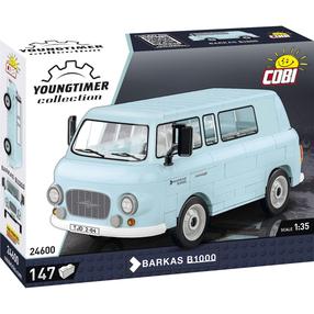 Конструктор Cobi Youngtimer Collection Barkas B1000 24600, 147 шт., голубой цв.