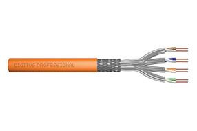 Сетевой кабель Digitus CAT 7 SFTP DK-1743-VH-050, 50 м, oранжевый цв.
