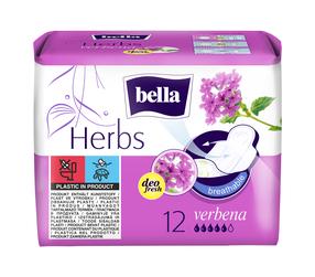 Hügieenisidemed Bella Herbs Verbena, 12 tk