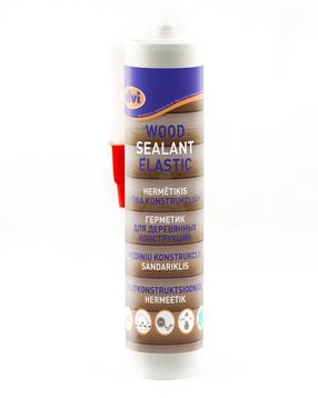 Hermētiķis Elvi Wood Elastic, 0.3 l, brūna krās.