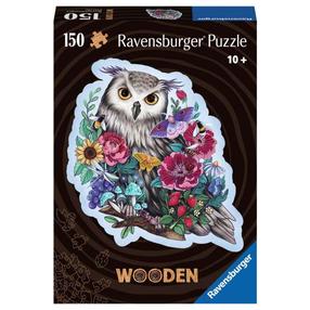 Деревянный пазл Ravensburger Mysterious Owl 17511, 20 см x 27 см, 150 шт.