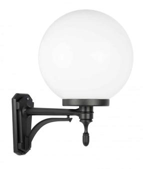 Āra sienas lampa Su-Ma Kule Classic, 100W, E27, IP43, melna krās., 30 cm x 52 cm
