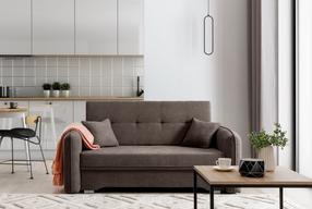 Sofa Laine Poco 22, tamsiai ruda sp., 105 x 155 cm x 75 cm