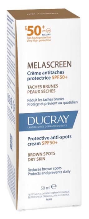 Päevituse hoolduskreem tooted näole Ducray Melascreen SPF50+, 50 ml