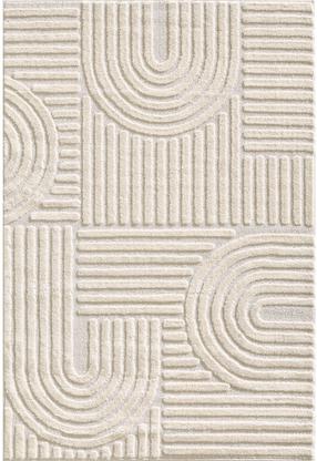 Paklājs iekštelpu Ayyildiz Art 1121, krēmkrāsa, 150 cm x 80 cm