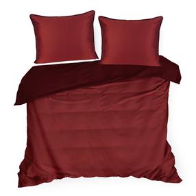 Gultas veļas komplekts Lunara PTQ-05, bordo krās., 70 x 80 cm, 160 x 200 cm, 3 d.