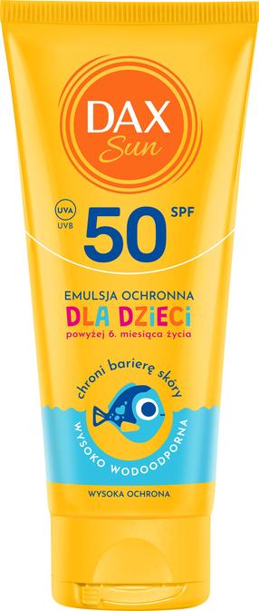 Losjonas įdegio priežiūrai kūnui/veidui Dax Sun Sun Protective for Children SPF50, 100 ml