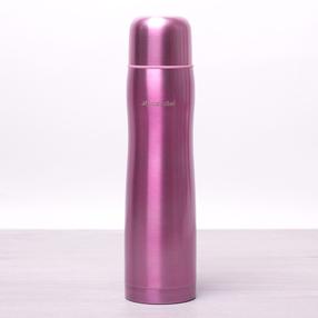 Термос Kamille Vacuum Flask KM2000A, 1 л, розовый цв.