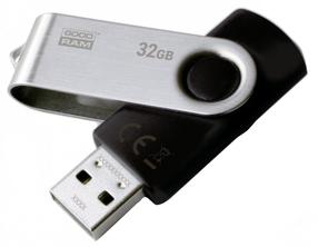 USB mälupulk Goodram Twister UTS2, must v., 32 GB