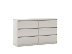 Komoda Simple 6S, kašmyro sp., 78.5 cm x 120 cm x 39 cm