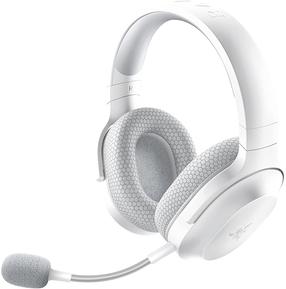 Bezvadu spēļu austiņas Razer Barracuda X Mercury RZ04-04430200-R3M1, balta krās.