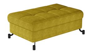Pufas Lorelle Omega 68, geltona sp., 70 cm x 100 cm x 45 cm