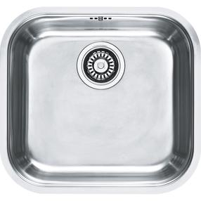 Köögivalamu Franke Quadrant QAX 210, roostevaba teras, 44.5 cm x 41.5 cm x 16 cm, hõbe v.